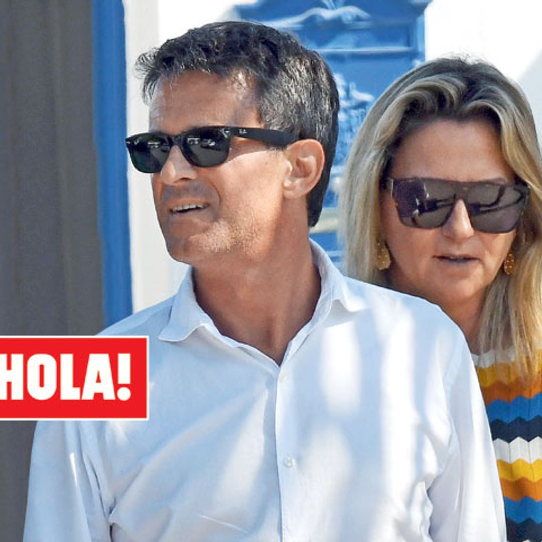 Fotografías EXCLUSIVAS en ¡HOLA!: Manuel Valls y Susana Gallardo, juntos de vacaciones en Marbella