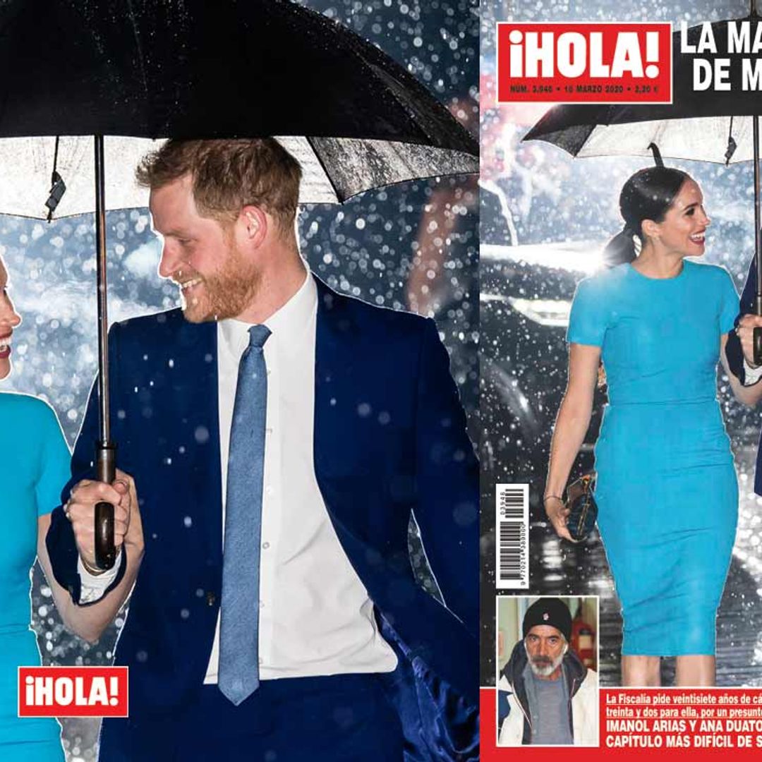 En ¡HOLA!, la marcha triunfal de Meghan y Harry