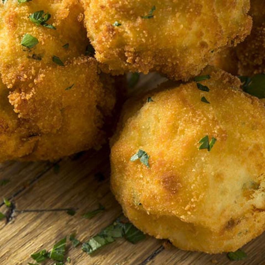 Croquetas de patata a las finas hierbas