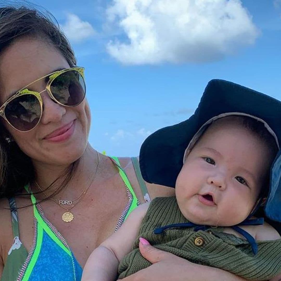 Baby Ford, el bebé de Pamela Silva, ya tiene su cuenta en redes sociales