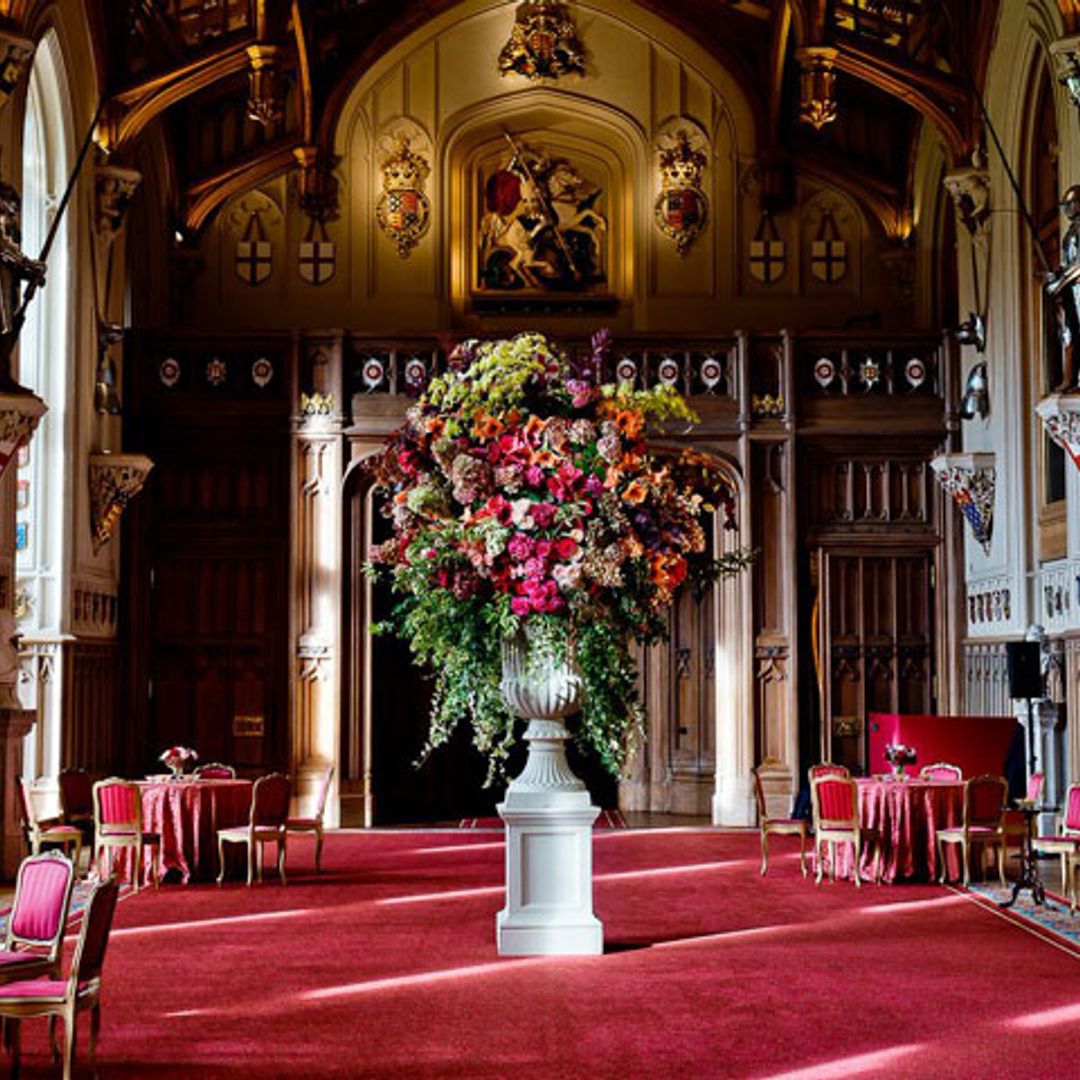 Así se decoró el interior del Castillo Windsor para la boda de la princesa Eugenia de York