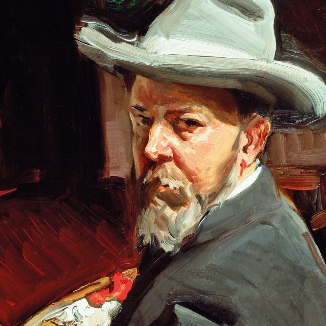 Joaquín Sorolla. Autoretrato. Madrid, otoño 1909.