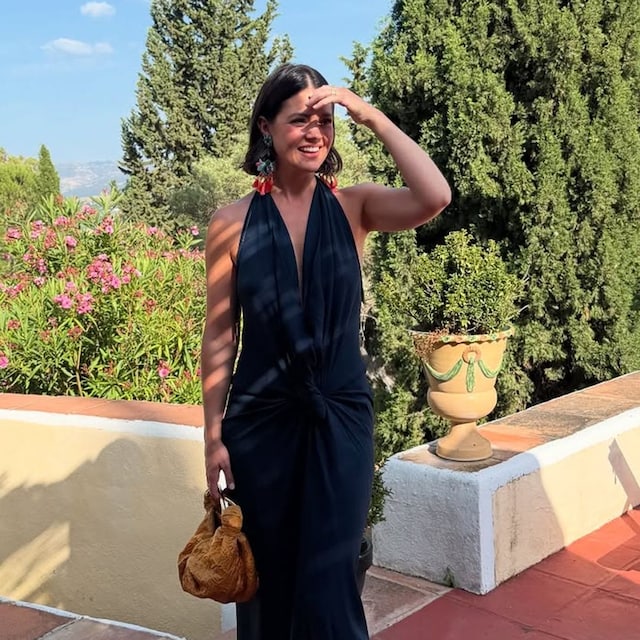 Isabelle Junot se va de boda en Andalucía y este fue su look de invitada