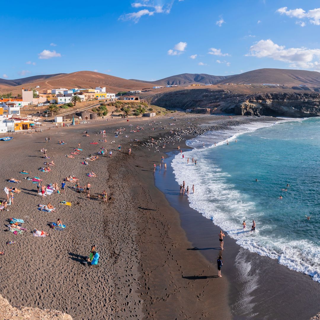 Playa de Ajuy desde el mirador, Fuerteventura