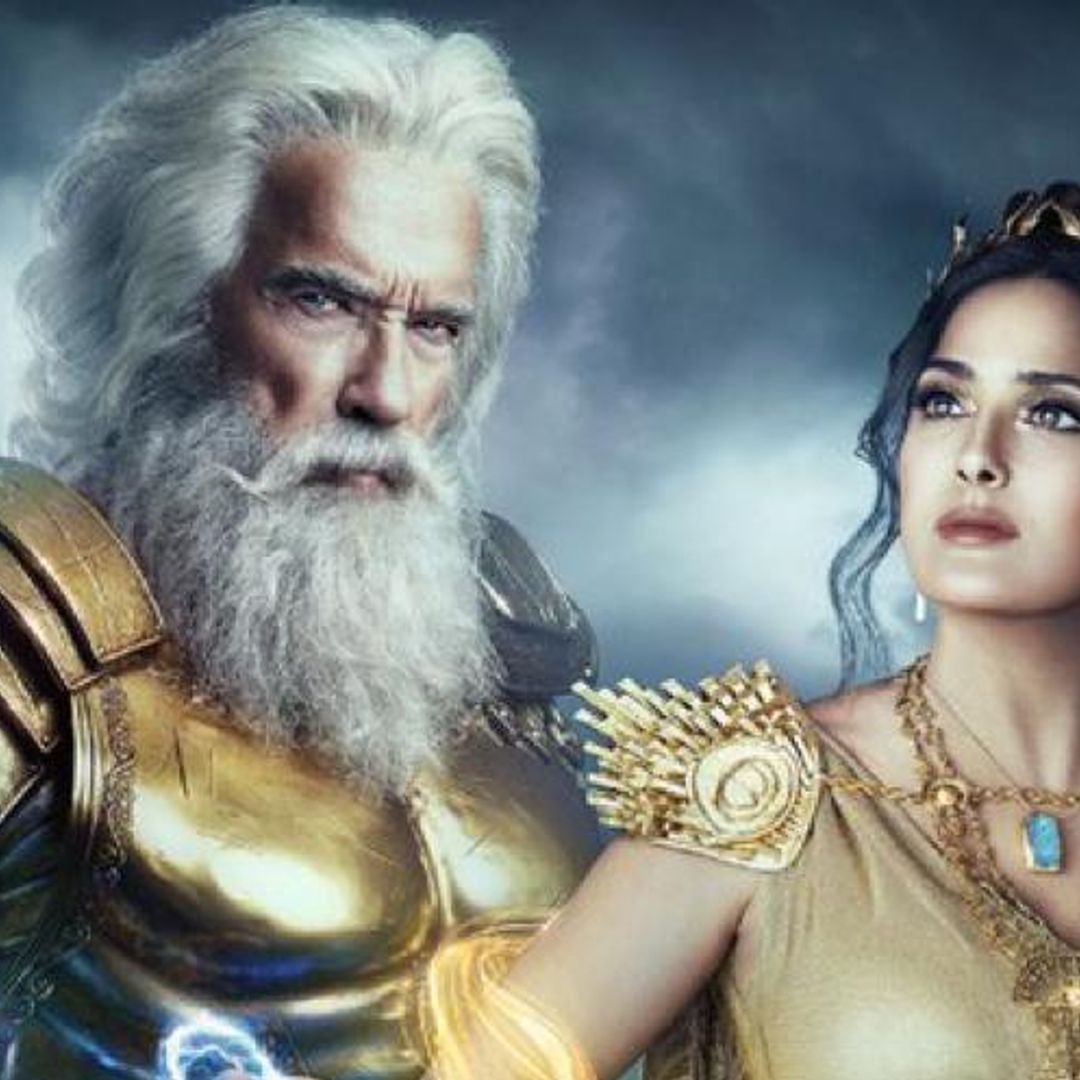 El comercial de Salma Hayek y Arnold Schwarzenegger para el Super Bowl ¡es como una película!