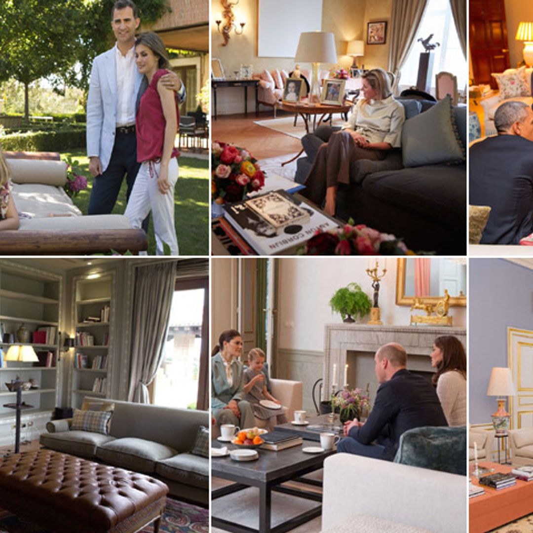 Entramos en los salones de estar de Palacio: Zarzuela, Kensington, Skaugum, Haga...