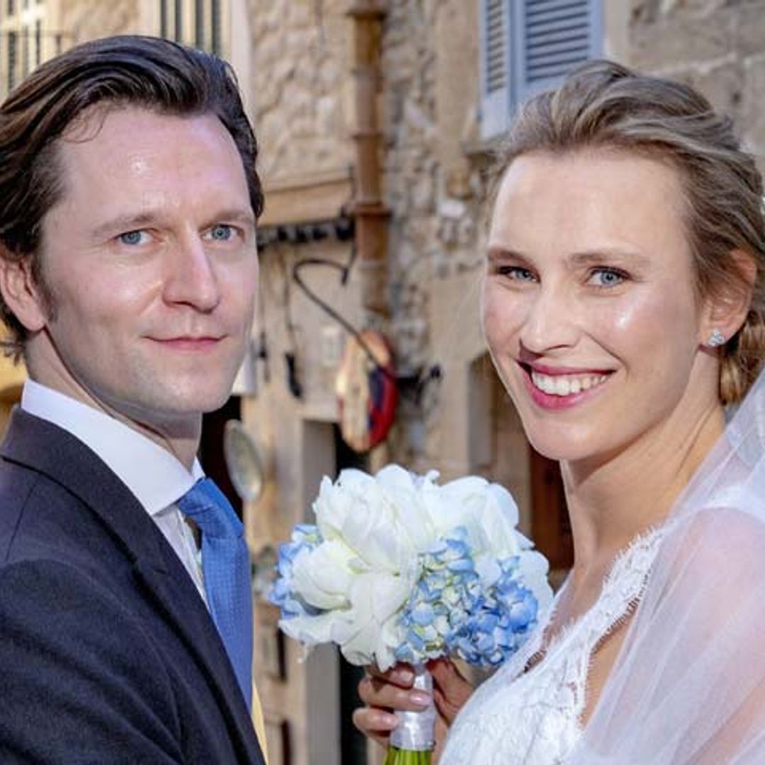 La boda mallorquina del príncipe Joaquín Alberto de Prusia y la condesa Angelina de Solms-Laubach