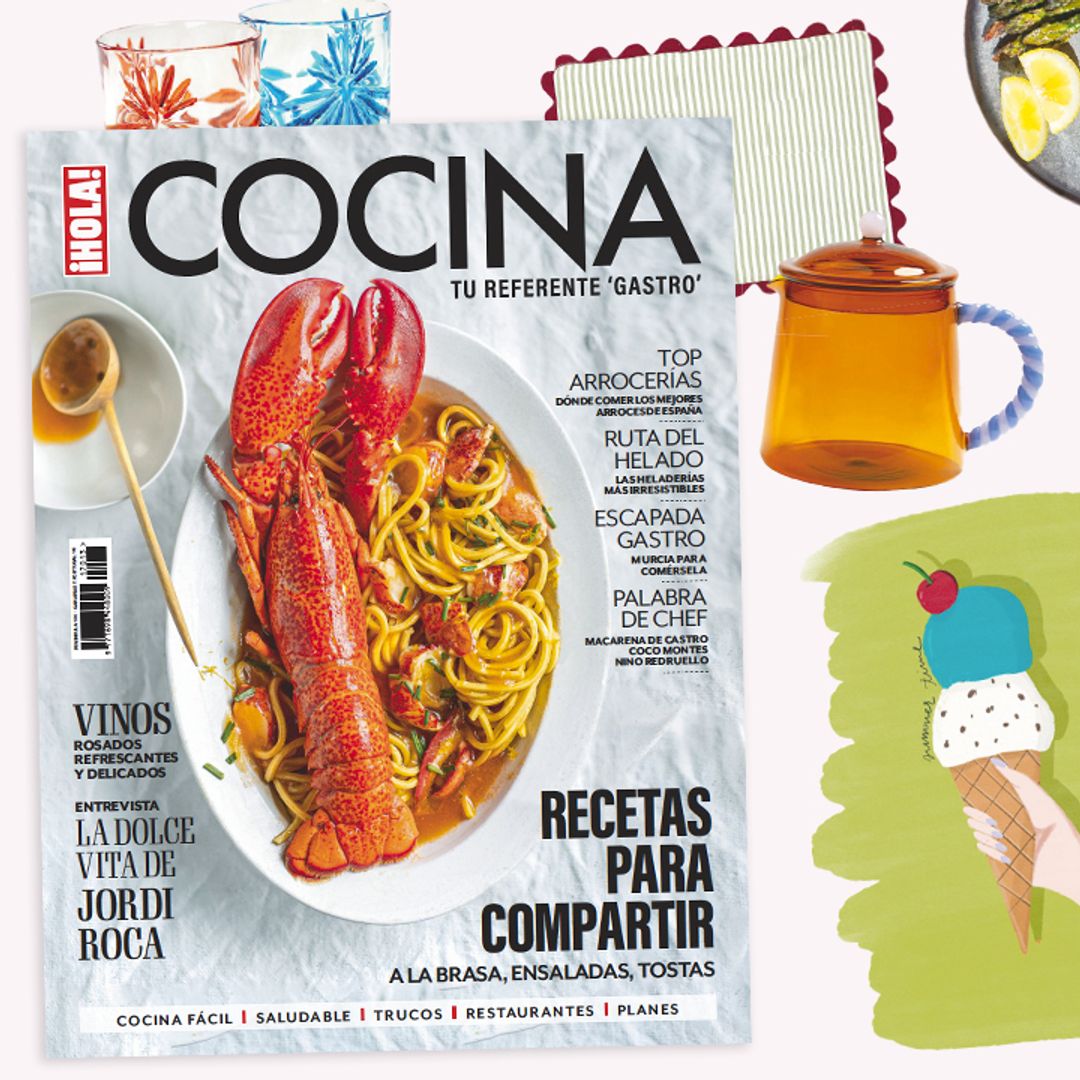El nuevo '¡HOLA! Cocina' ya está en los quioscos con los mejores planes gastro y recetas para el verano