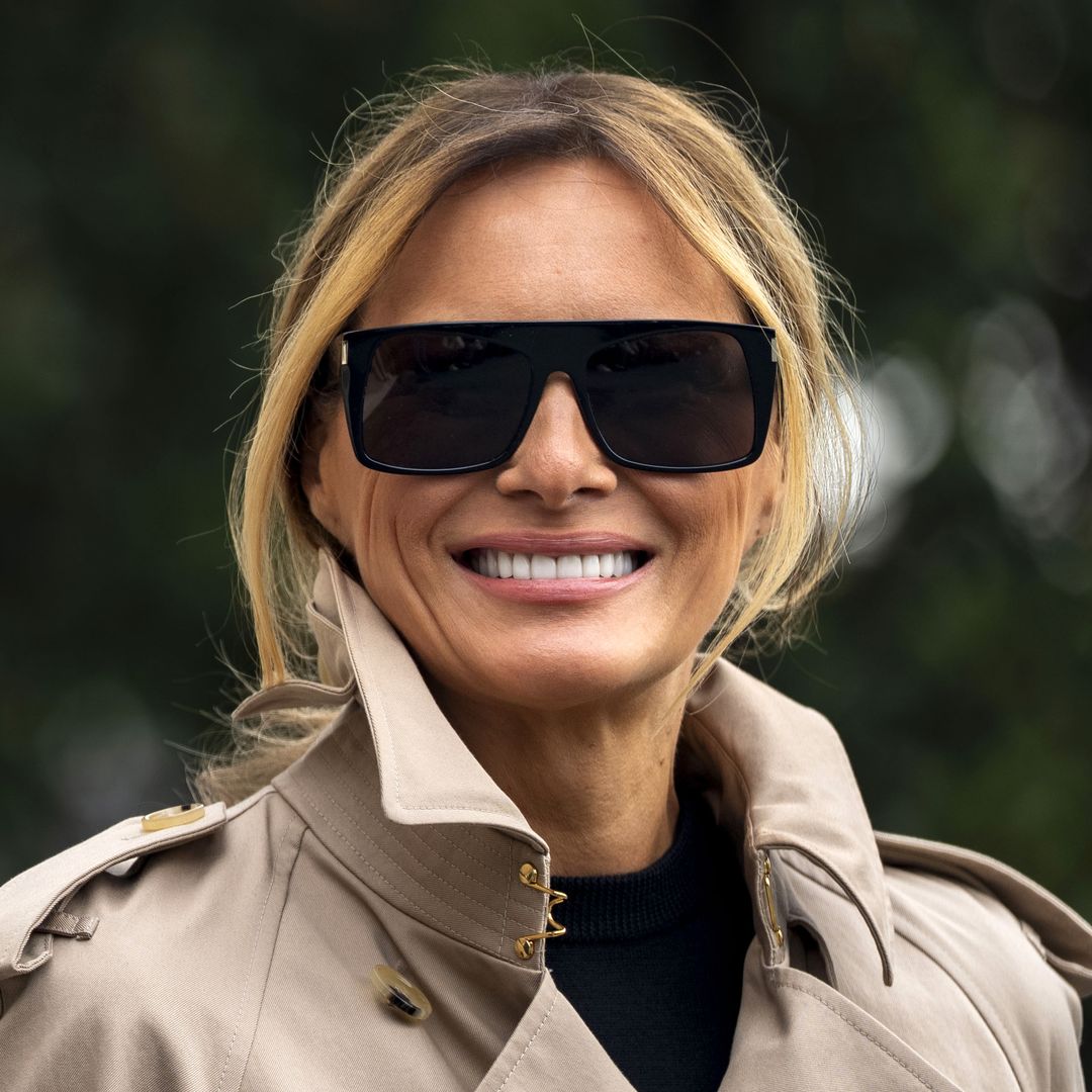 El look de viaje de Melania Trump que marca una nueva era en su estilo de Primera Dana