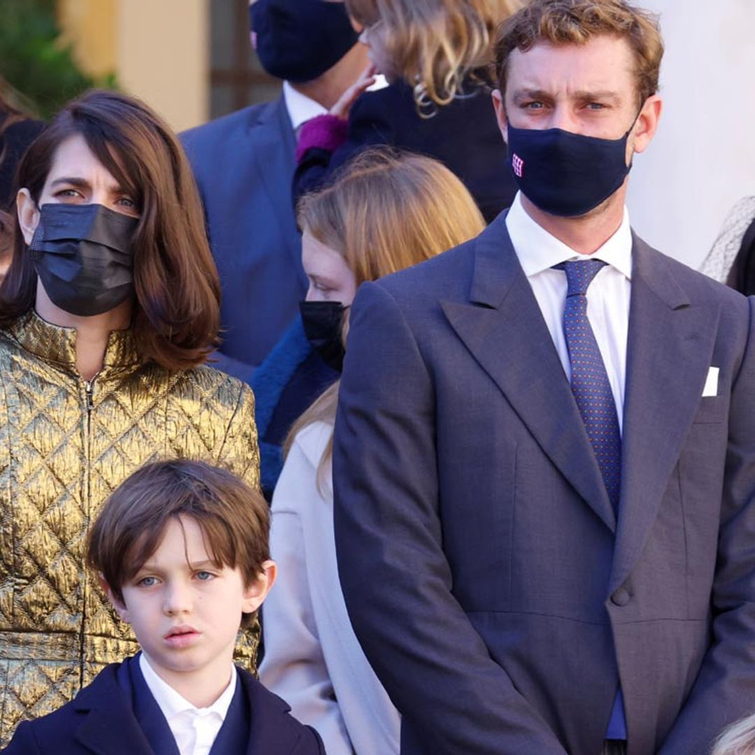 Carlota Casiraghi asiste con su hijo Raphäel al Día Nacional de Mónaco, después de tres años de ausencia