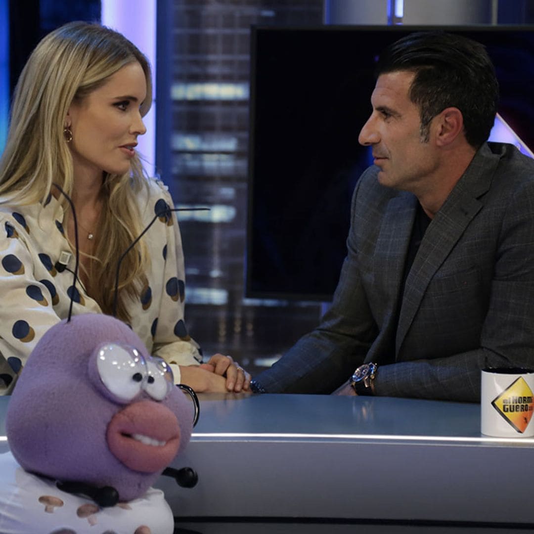 Luis Figo y Helene Svedin recuerdan cómo se conocieron