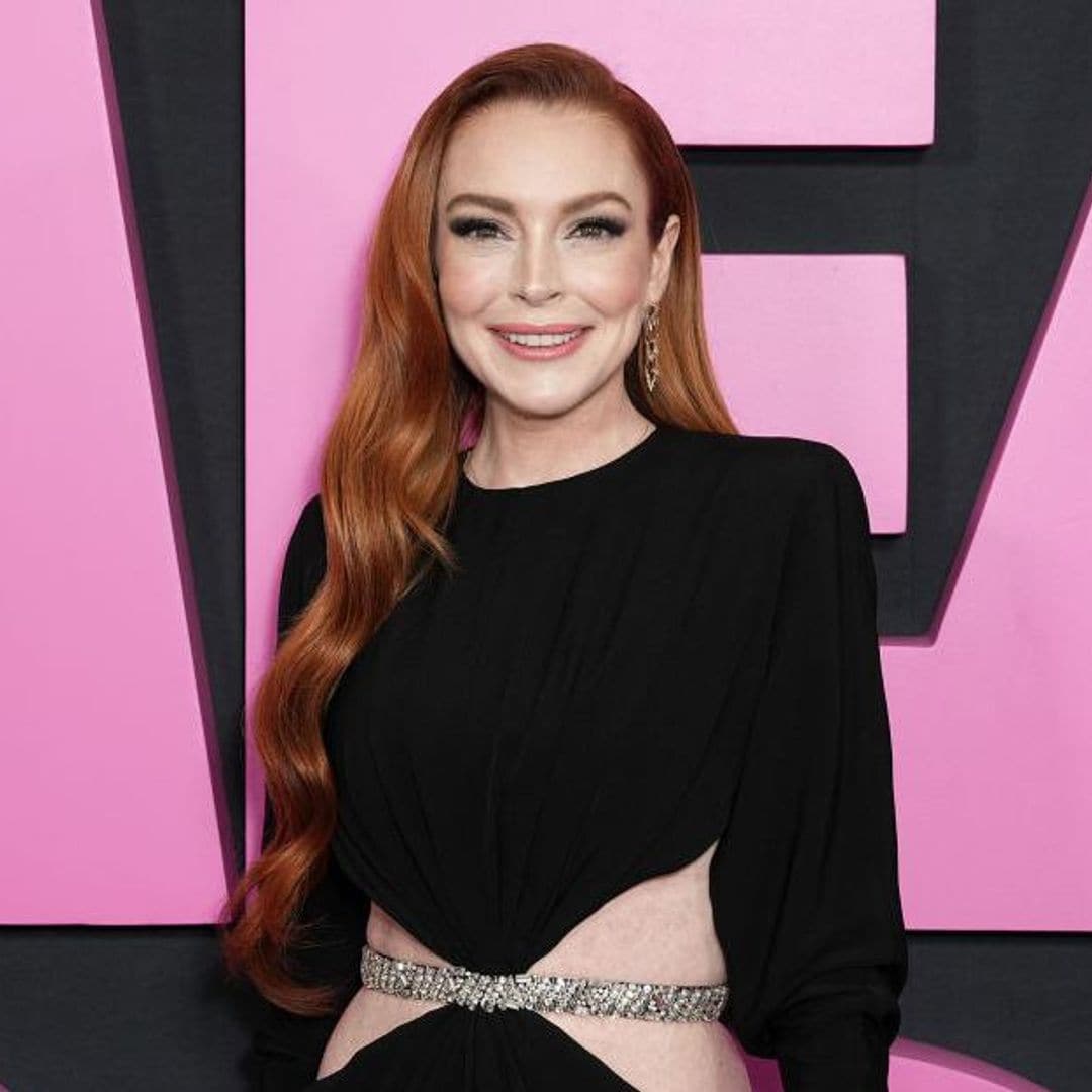 El impactante vestido de Lindsay Lohan durante la premiere de ‘Mean Girls’