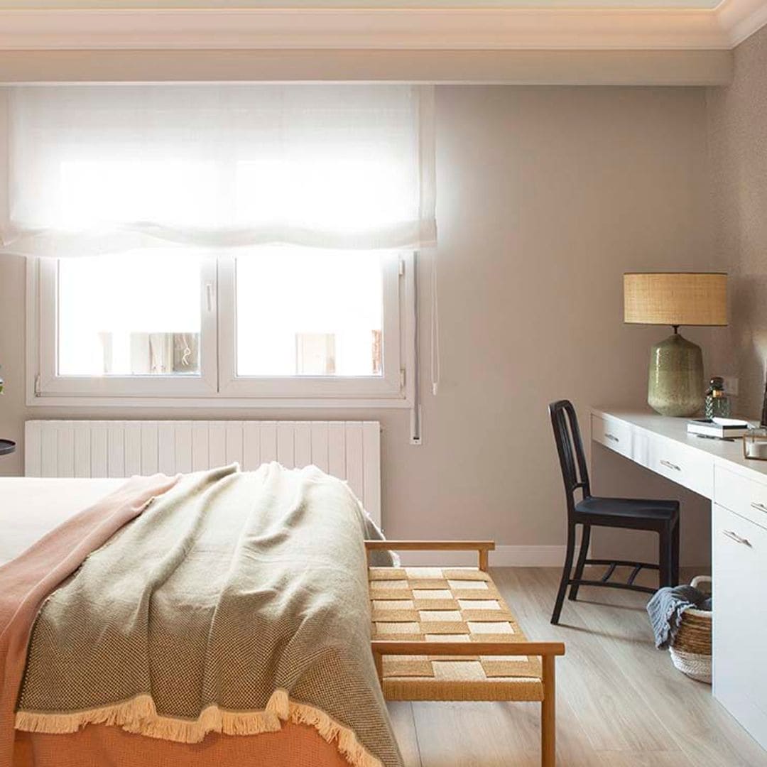 Soluciones geniales para decorar la pared frente a la cama