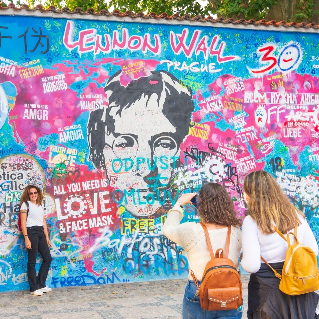 Mural de John Lennon en Mala Strana, Praga, República Checa