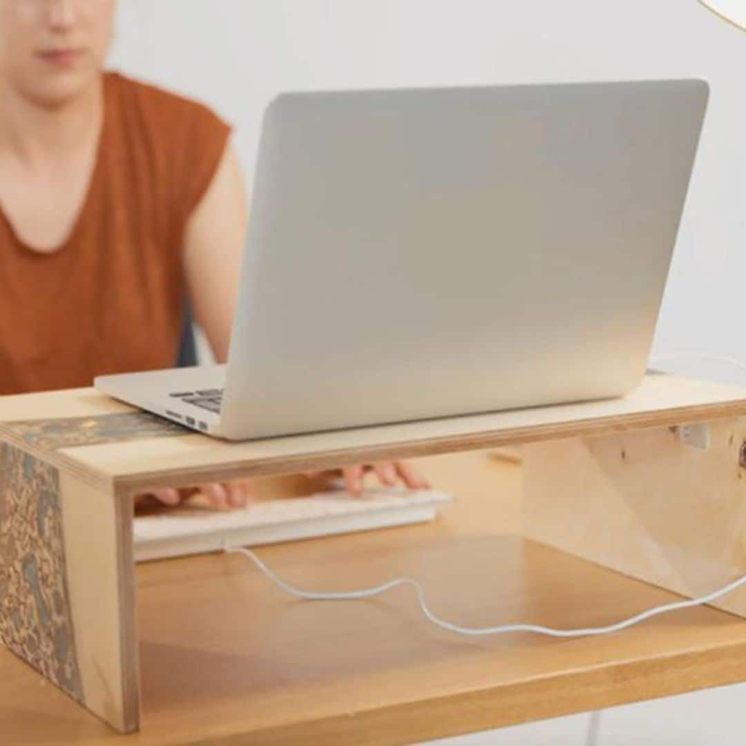 Construye y decora un soporte para el ordenador, paso a paso