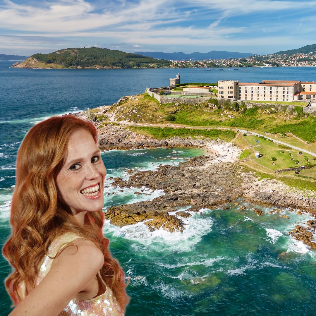 La playa favorita de María Castro está en Baiona y es una de las calas más bonitas de Galicia