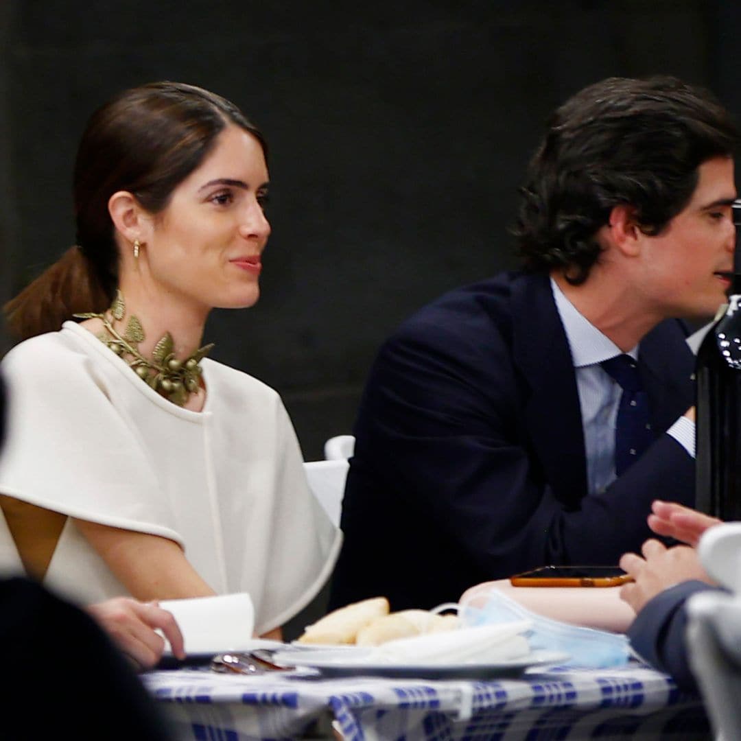 Sófía Palazuelo con collar floral de Jaoquín Blanco (2021)