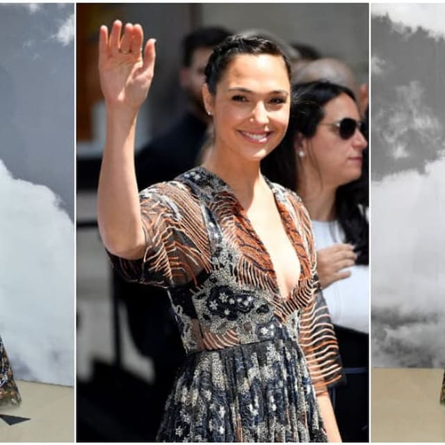 gal gadot vestido floral dior mid season trends