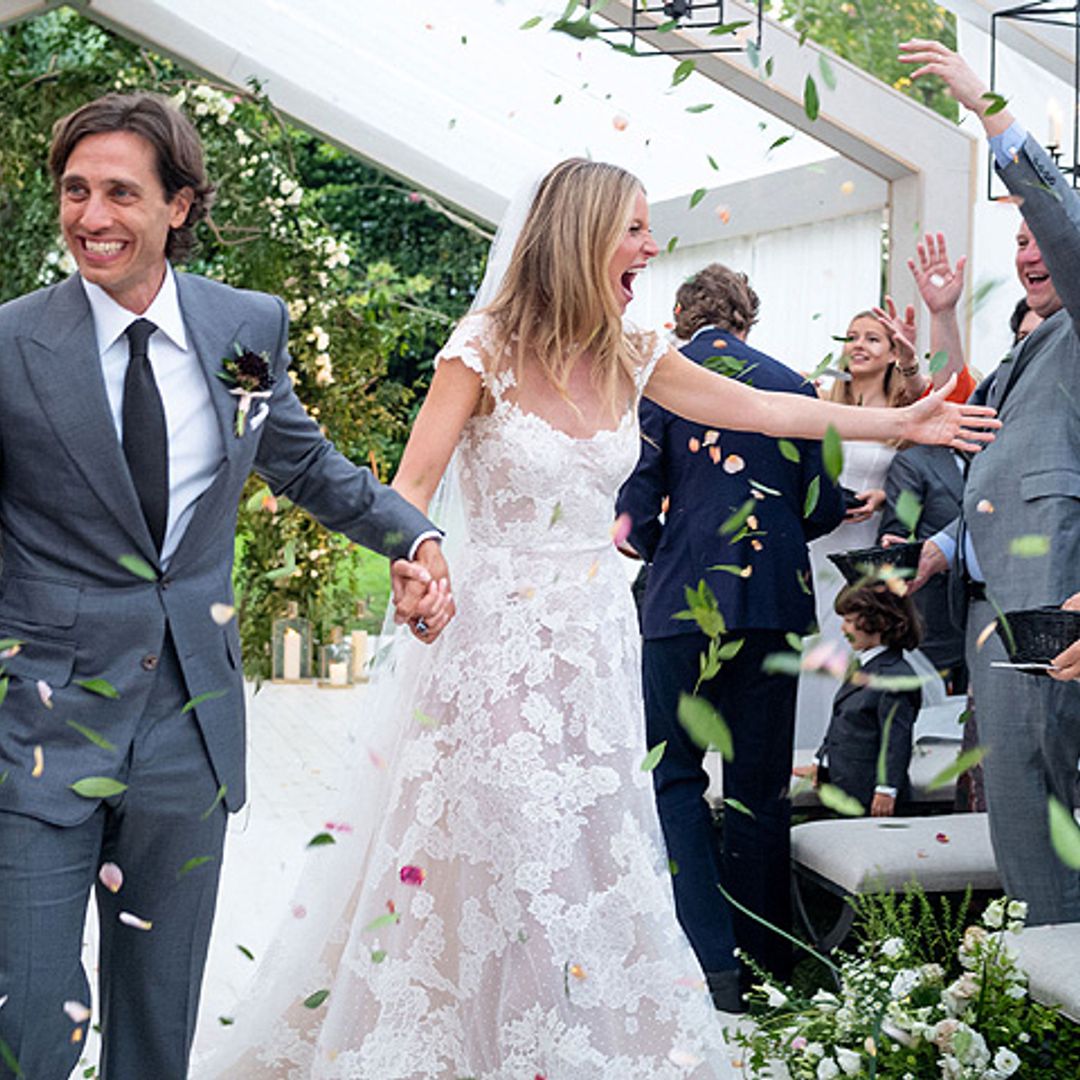 Gwyneth Paltrow comparte las primeras imágenes de su romántica boda con Brad Falchuk