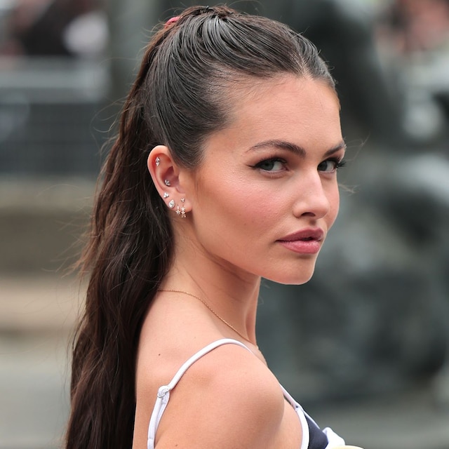 Thylane Blondeau en la Semana de la Moda de París