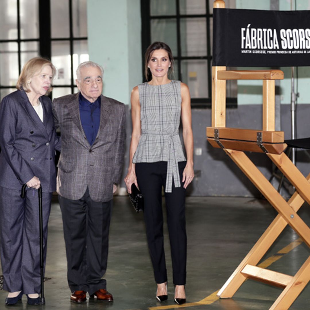 ¡Un encuentro de cine! Doña Letizia asiste al homenaje al director Martin Scorsese en Oviedo