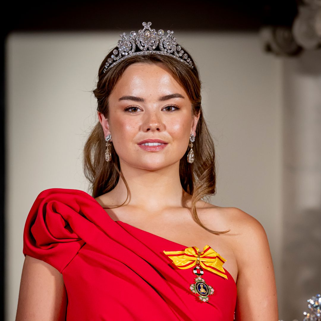 La princesa Ariane debuta con una de las joyas más preciadas de la corona holandesa
