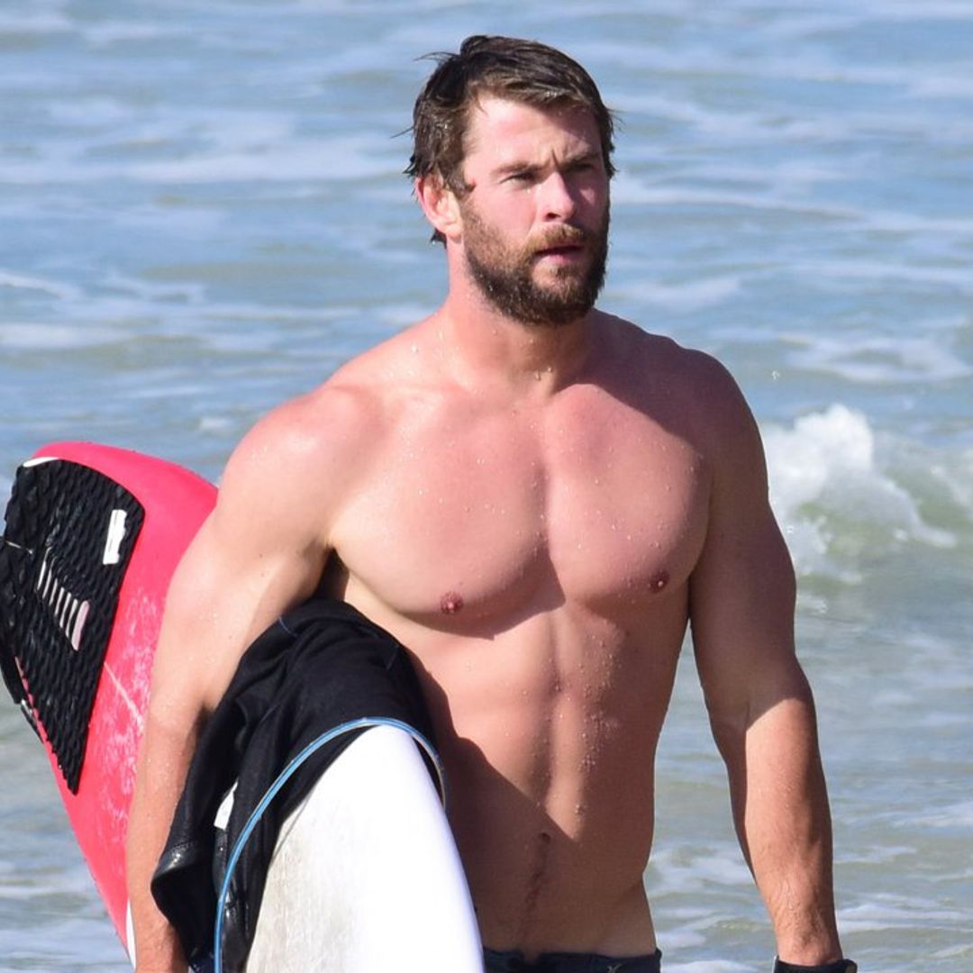 Elsa Pataky y Chris Hemsworth, dos surfistas diez en familia en las costas de Australia