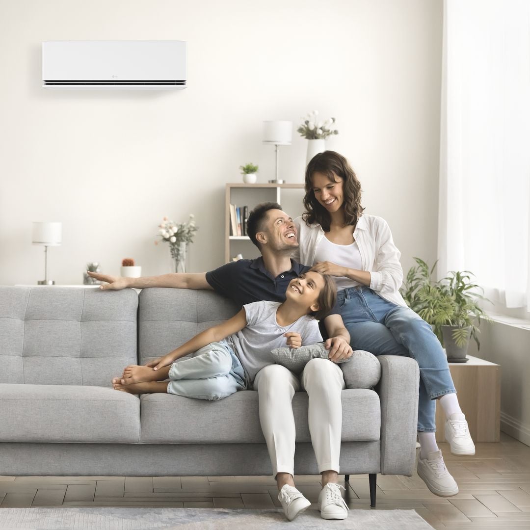 Hemos fichado el aire acondicionado inteligente que queda precioso en el salón
