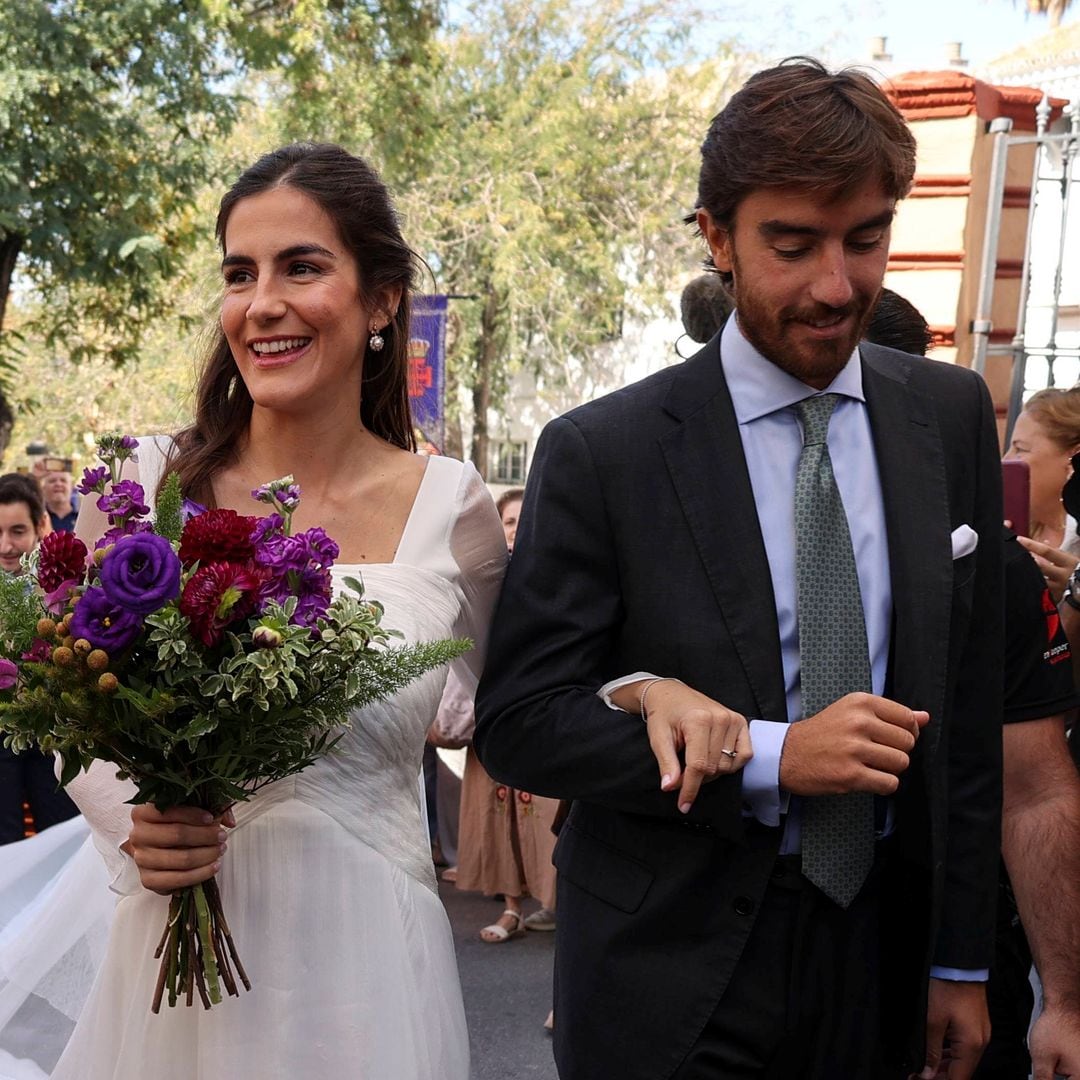 La esperada boda de Alberto Herrera y Blanca Llandres que ha unido a Mariló Montero y Lourdes Montes en Sanlúcar de Barrameda