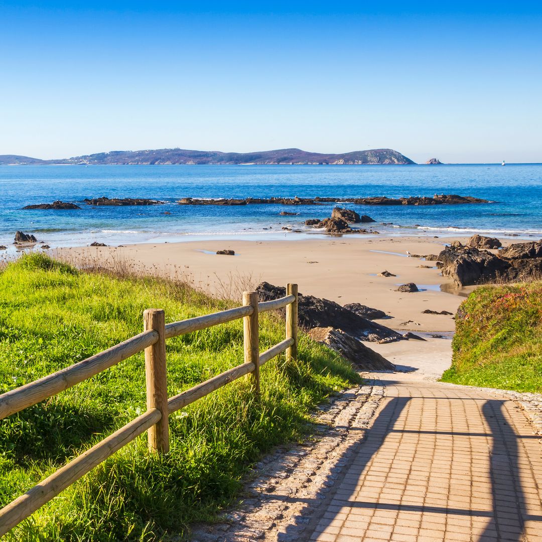 Playa de Bascuas, isla de Ons, Pontevedra