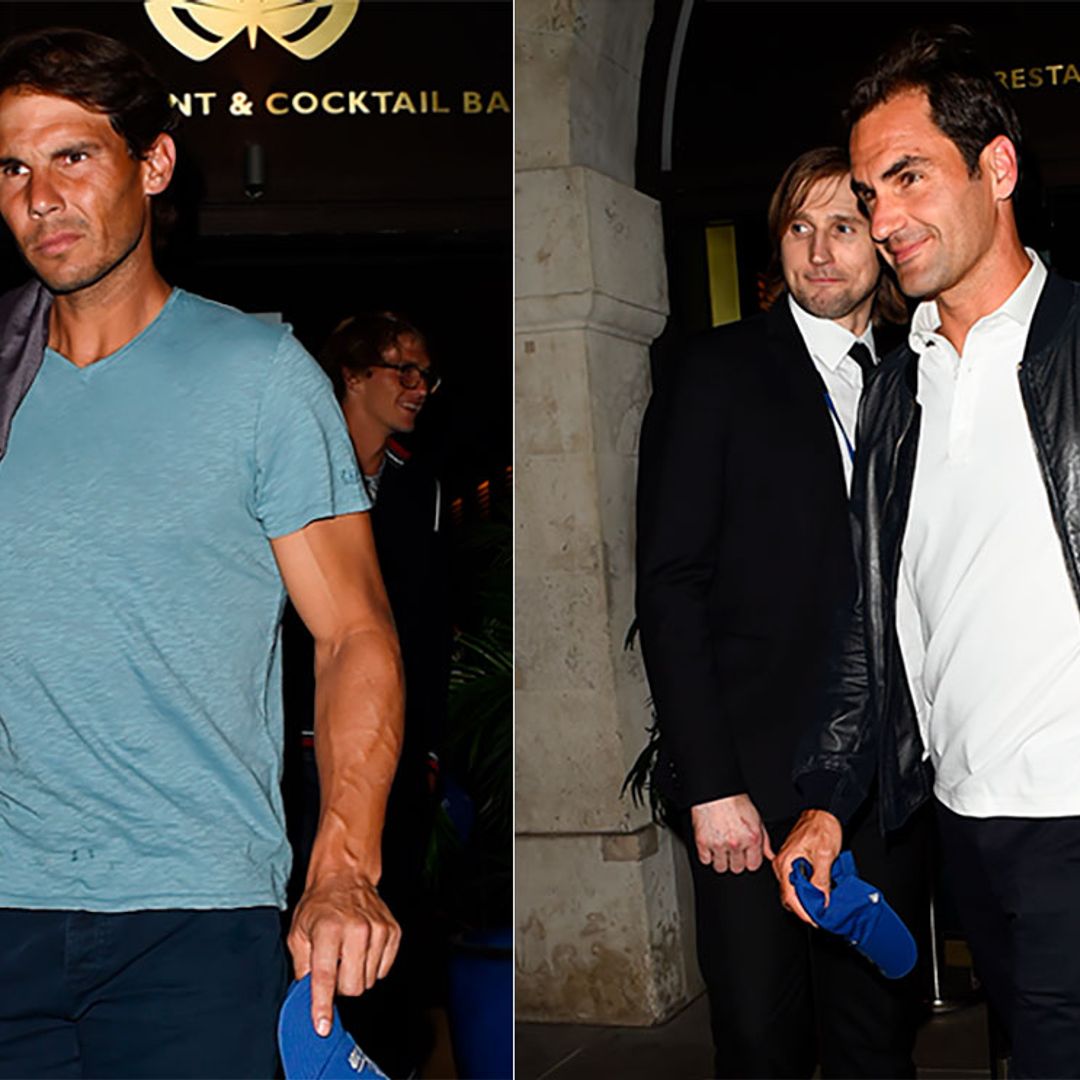 Rafa Nadal invita a su 'gran rival' Roger Federer a su restaurante en Londres