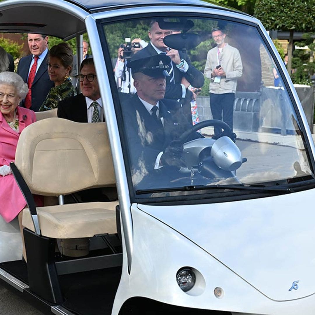 La nueva 'carroza' con la que Isabel II se mueve en sus actos públicos