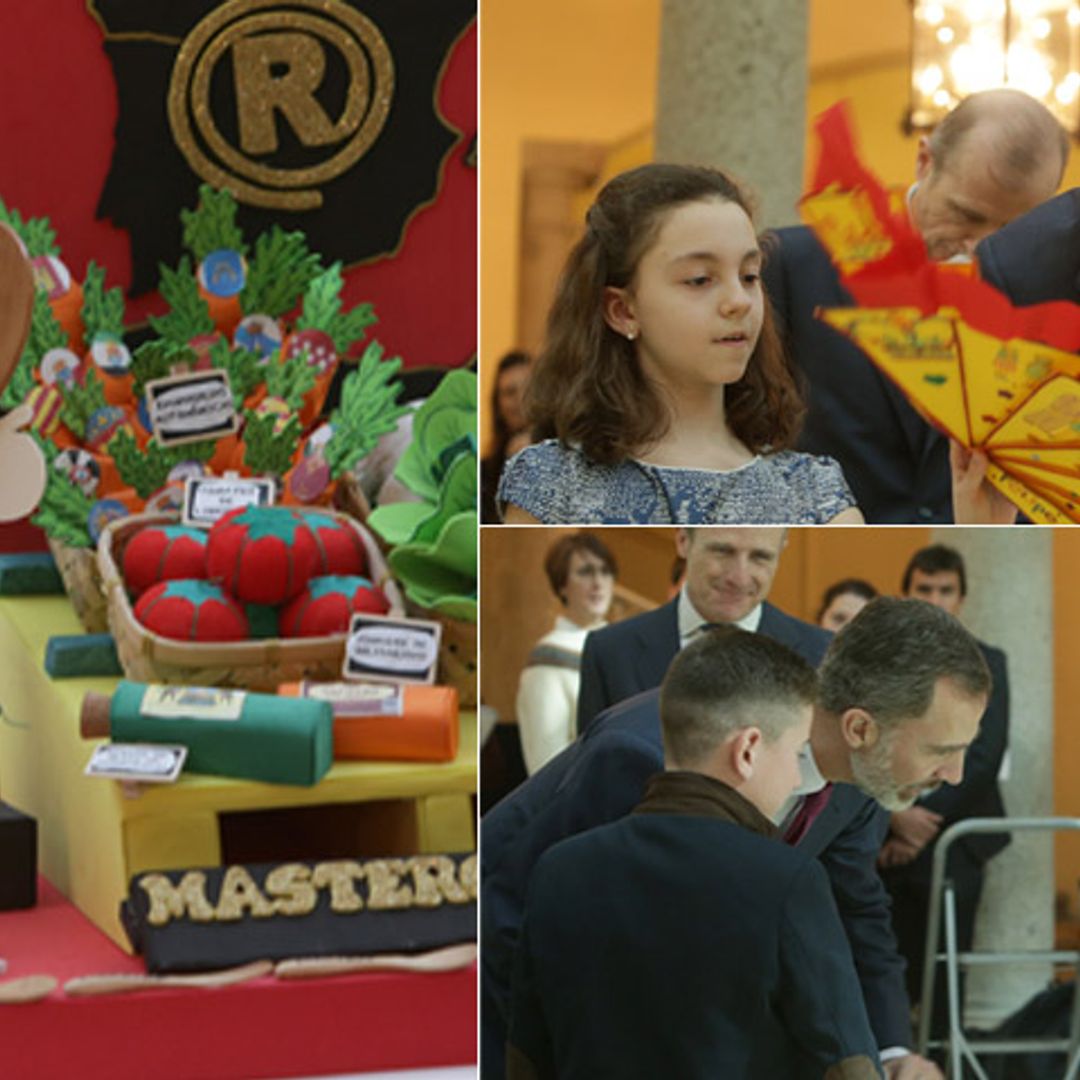 El Masterchef Rey, el maletín médico del país, el corazón de España... Así es Felipe VI para los niños españoles