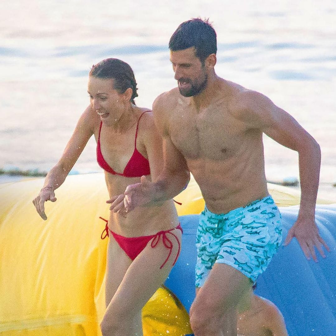 Novak Djokovic, de las pistas de tenis a la playa con sus hijos, un deportista y padre todoterreno