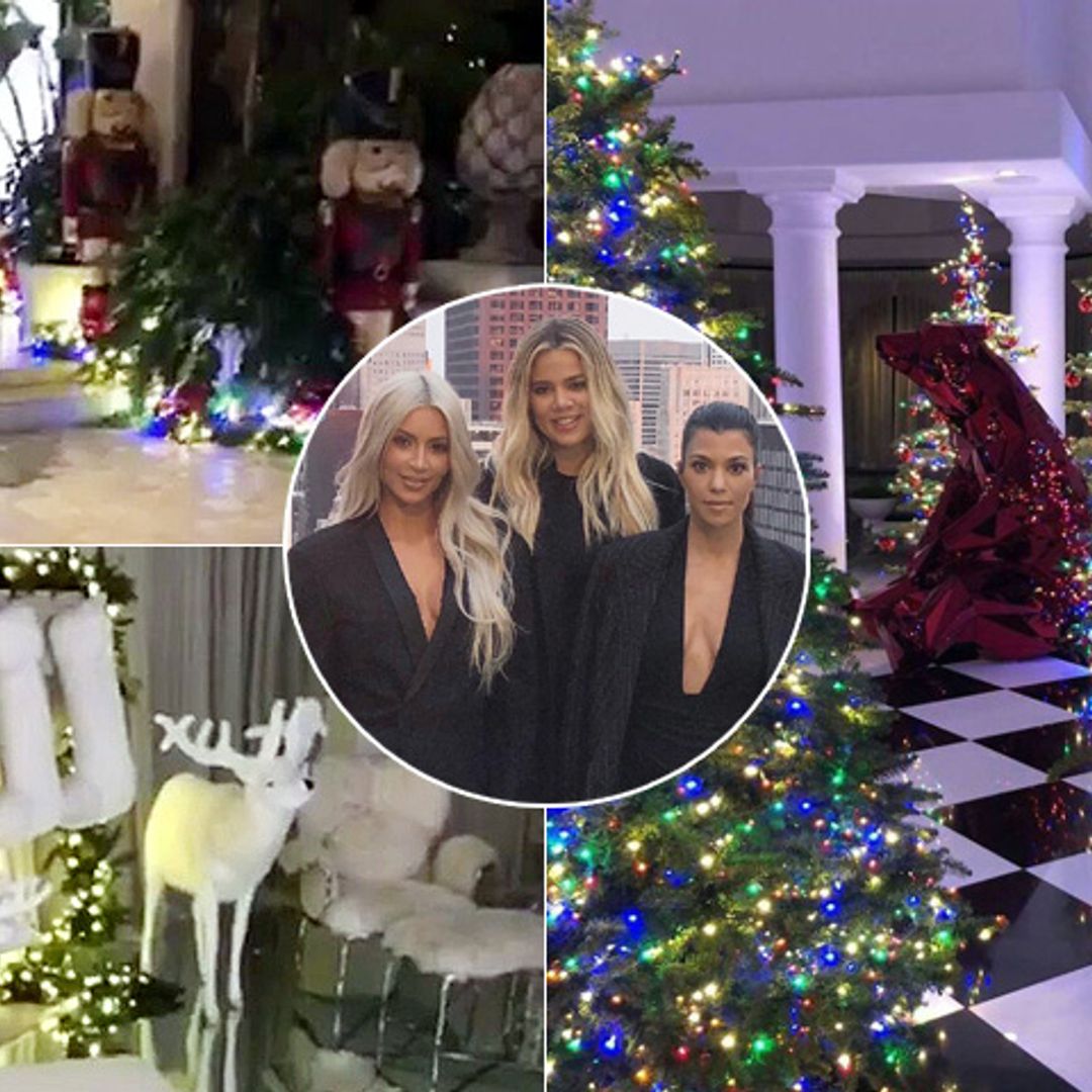¿Cómo es una Navidad Kardashian? La madre de Kim y su extravagante decoración te sorprenderán