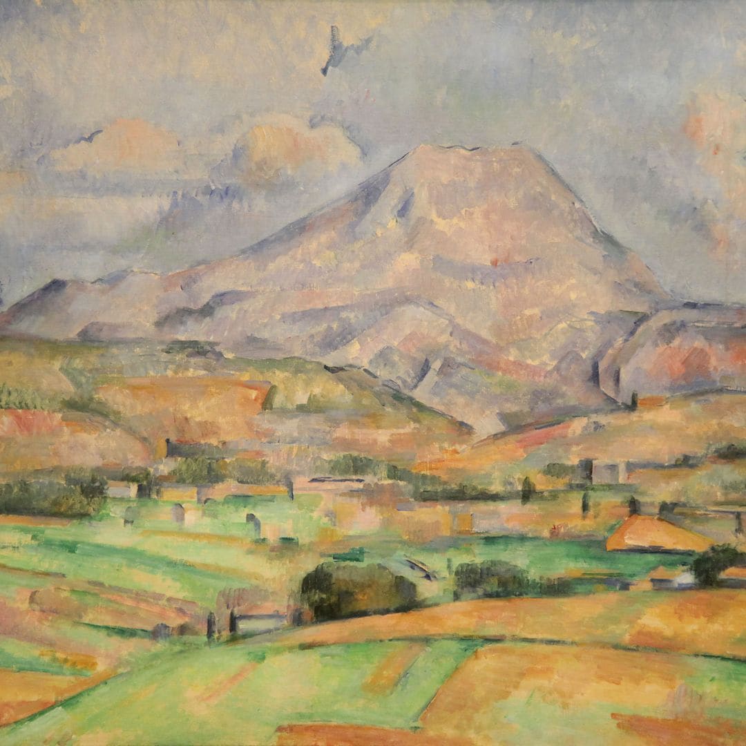 La montaña Sainte-Victoire (1888), Paul Cezanne