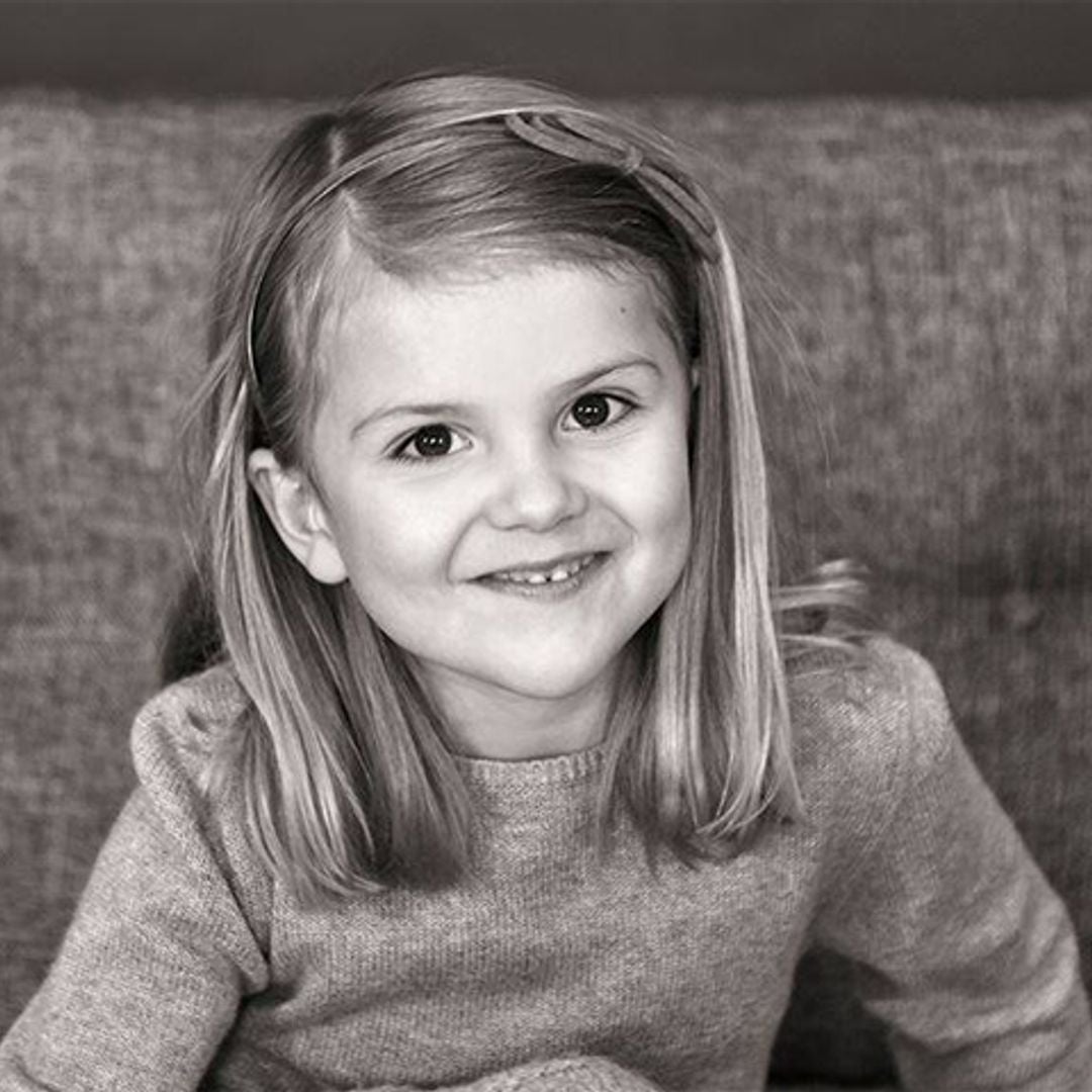 La princesa Estelle de Suecia cumple 5 años y se confirma como la 'baby royal' europea más entrañable