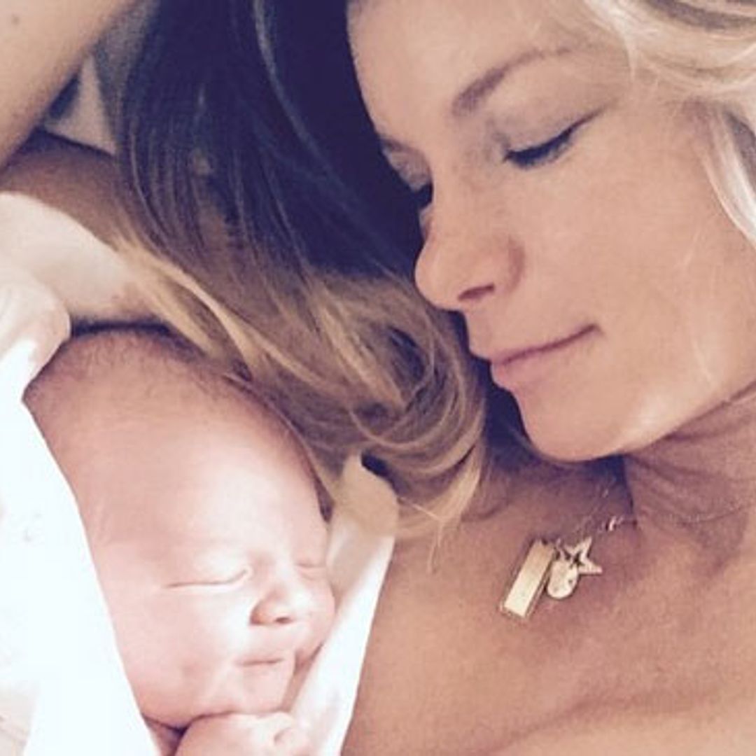 Welcome, baby!: Marisa Miller nos presenta a su segundo hijo