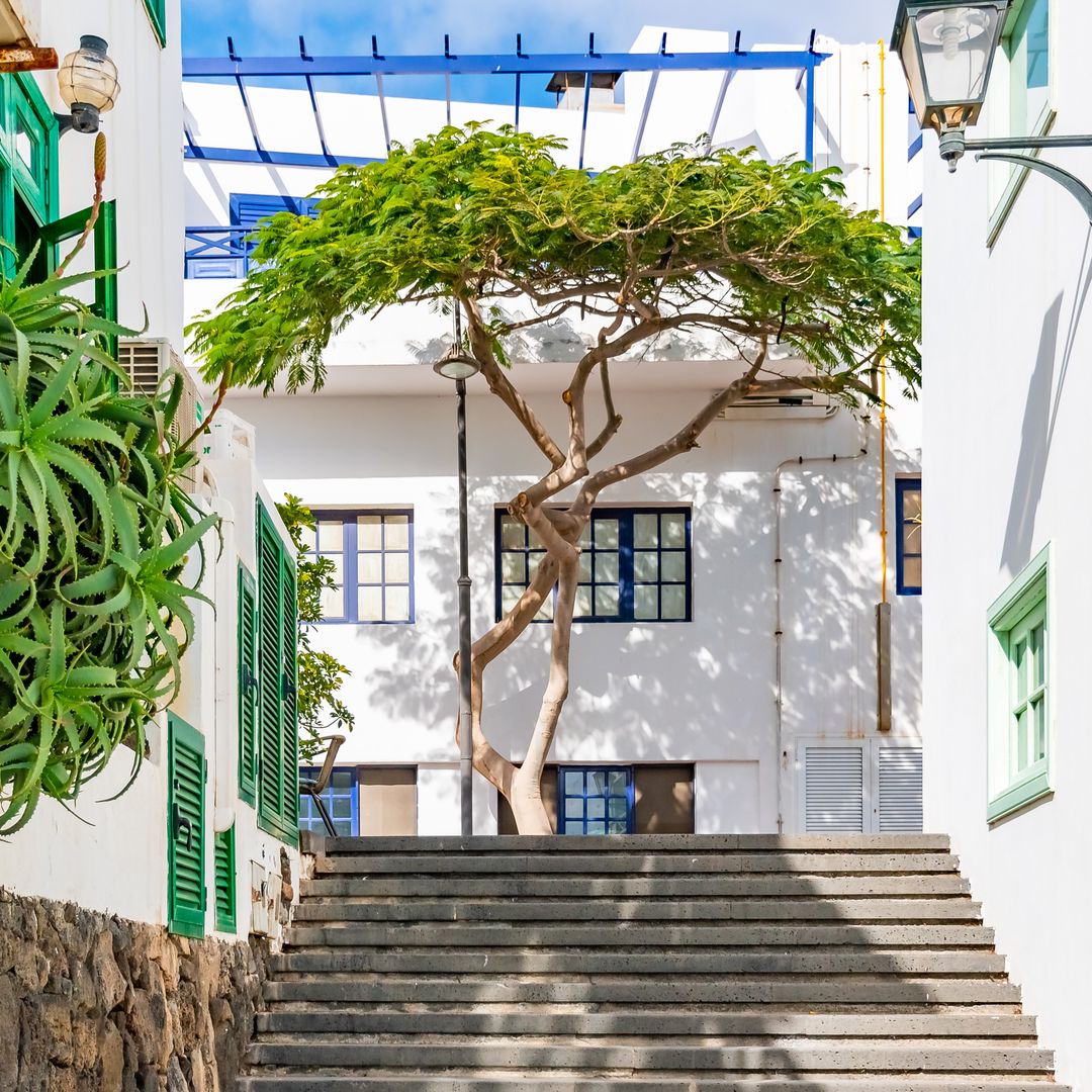 Casas tradicionales en Playa Blanca, Lanzarote
