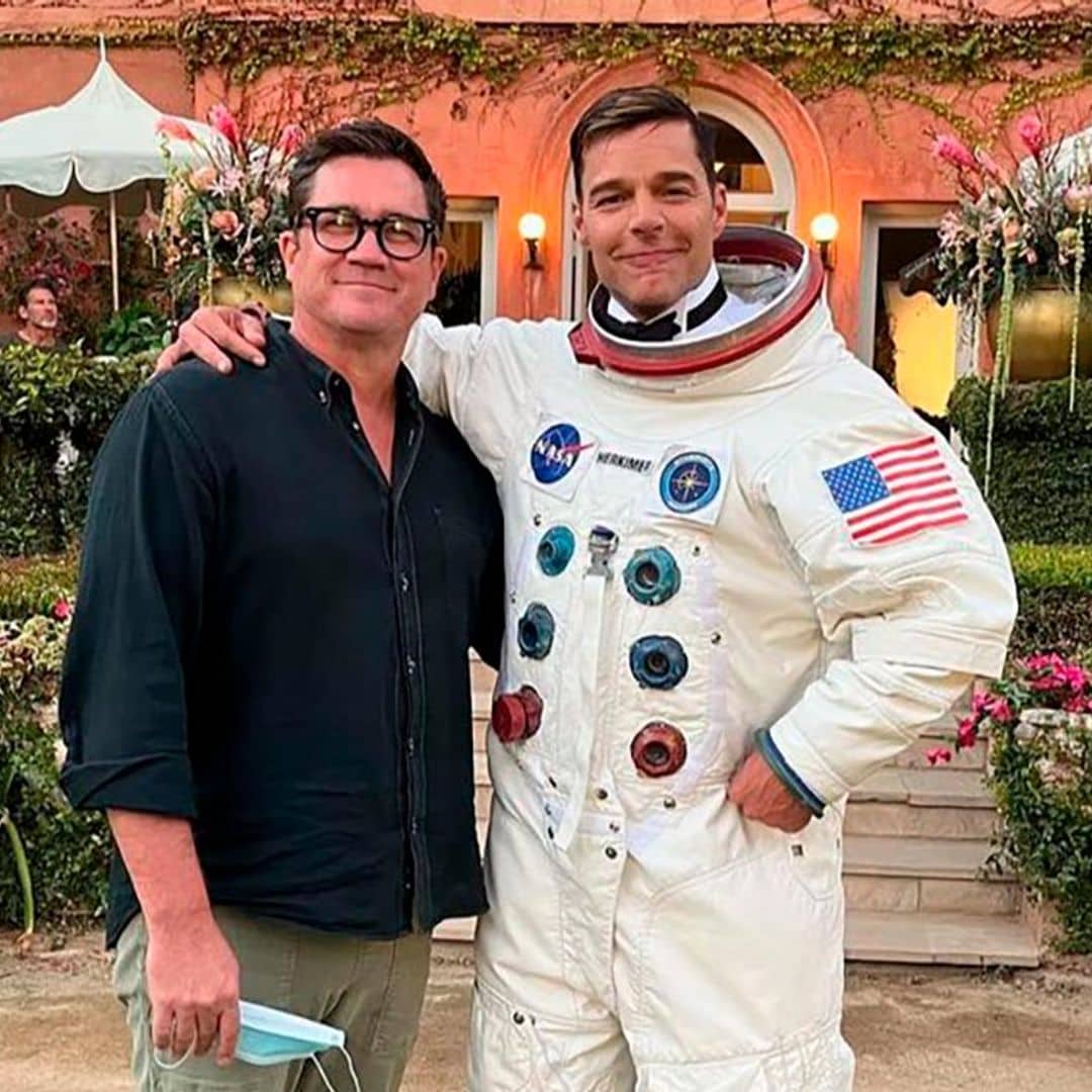 ¿Un disfraz o en una misión espacial? Ricky Martin explica por qué se ha vestido de astronauta