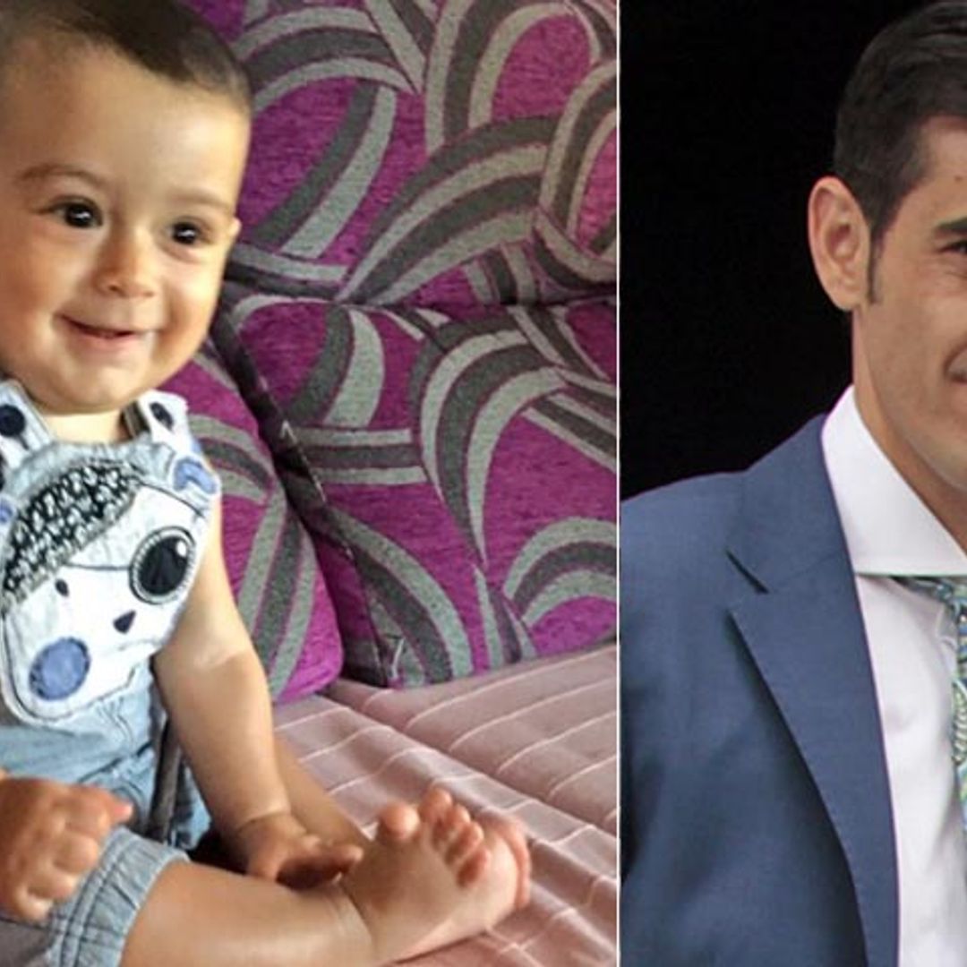 'Mini Víctor', hijo de Beatriz Trapote y Víctor Janeiro, un simpático peque cada vez más parecido a papá