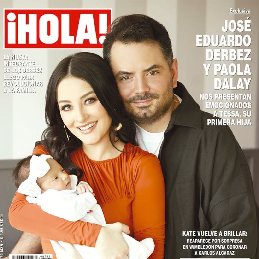 En ¡HOLA, José Eduardo Derbez y Paola Dalay nos presentan emocionados a Tessa, su primera hija