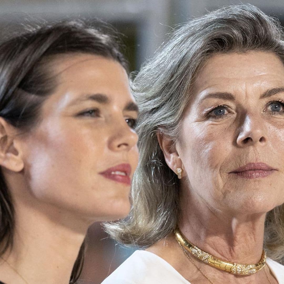 Carolina de Mónaco y la elegancia natural de no ocultar las canas