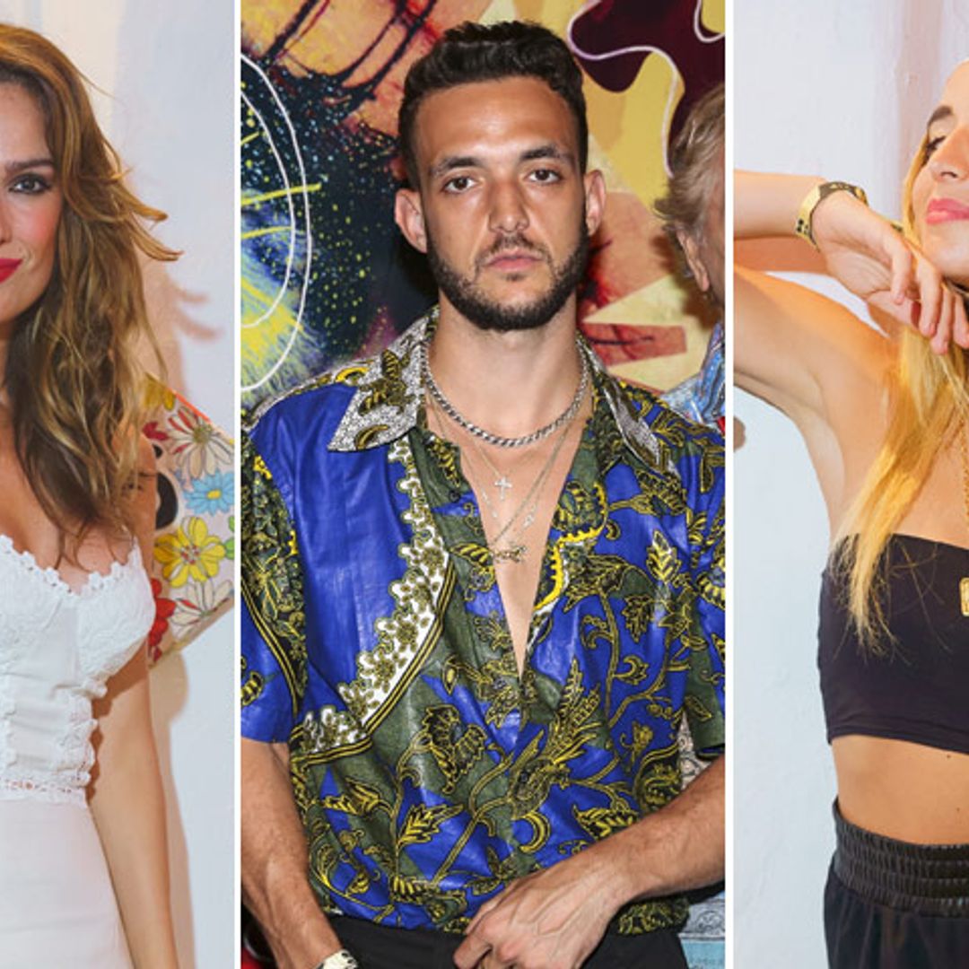 Carles Puyol y Vanesa Lorenzo, Mar Saura o Mimi de OT, contagiados por el espíritu 'Flower Power' en Ibiza