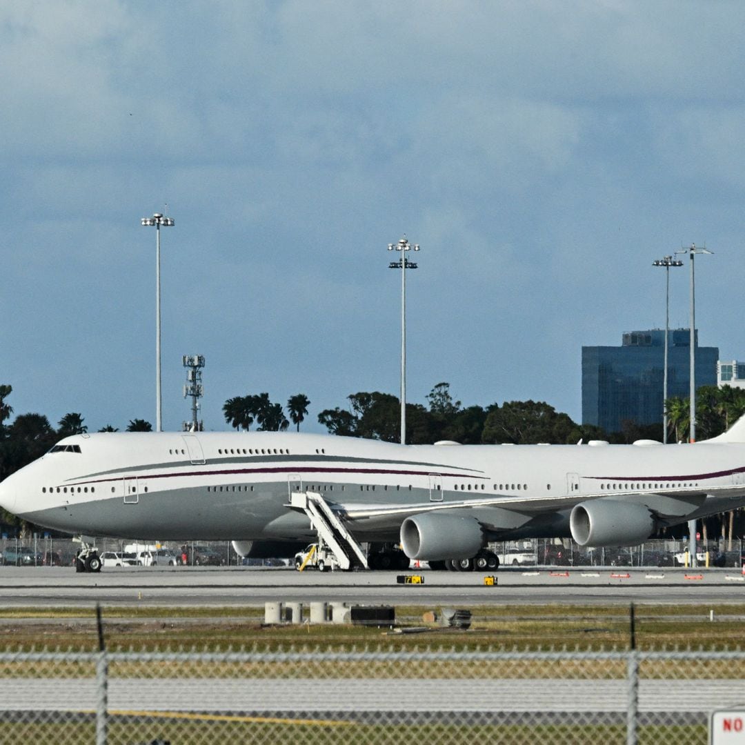 Así es el impresionante avión que le ha regalado el emir de Catar a Donald Trump