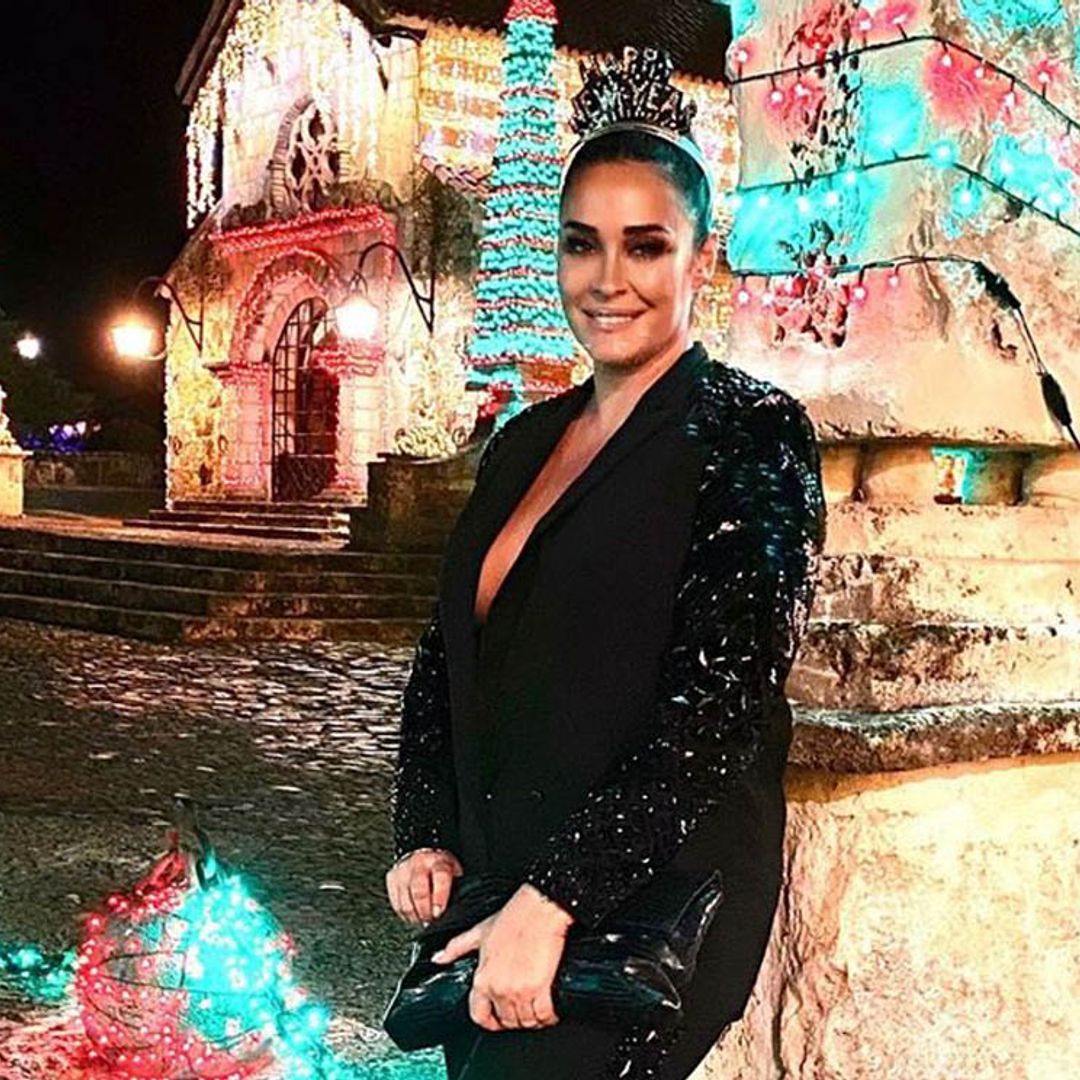 Con una fiesta flamenca y dando el cante: Vicky Martín Berrocal celebra la llegada del nuevo año en el Caribe