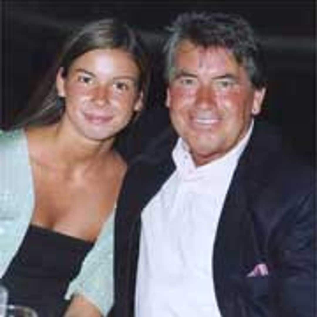 Manolo Santana acudió a la boda de Silvia Santisteban junto a su hija Alba

