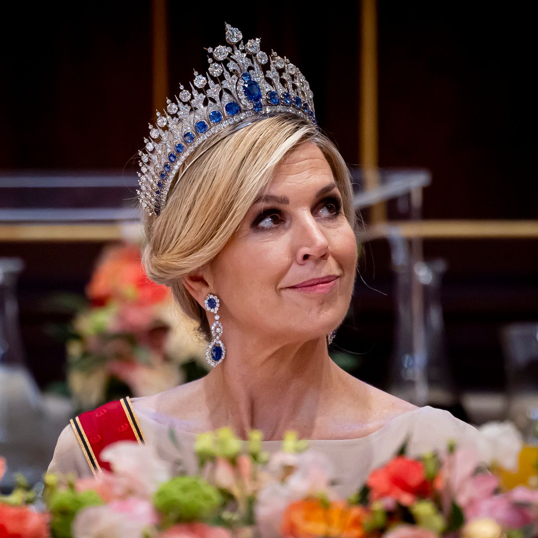 Máxima de Holanda deja brillar a su hija sin renunciar al estilo: impecable con un romántico vestido bordado de hace 11 años