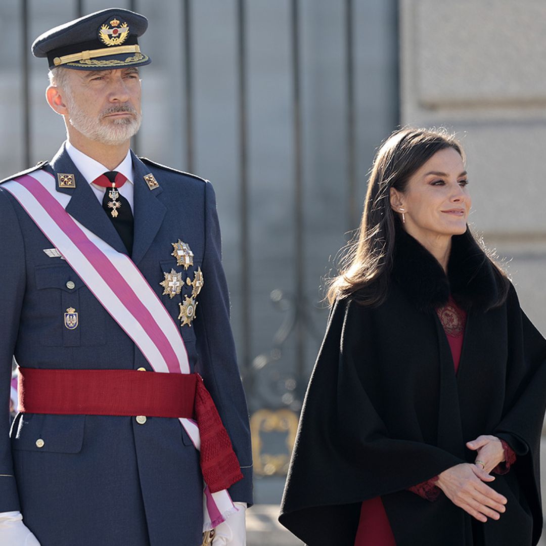 Don Felipe y Doña Letizia presiden la Pascua Militar que vuelve a la normalidad tras la pandemia