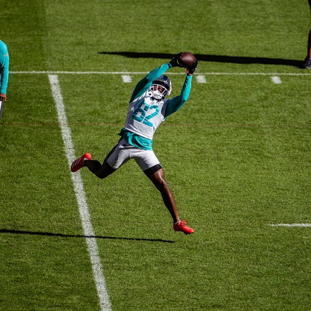 Entrenamiento de los Miami Dolphins futbol americano NFL 